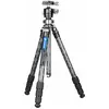 Image de Leofoto MR Q-Serie LQ-284C + LH-30 (Carbone, Métal), Trépied, Noir