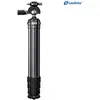 Image de Leofoto SA-364C+MH-50S CNC Tripod Hard Anodize (2006205038) (Carbone, Métal), Trépied, Argent, Noir
