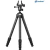 Image de Leofoto SA-324C Carbon-Dreibeinstativ + Kugelkopf MK-40 + Waffenklemmhalterung GS-3 (Carbone), Trépied, Noir