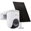 Image de Pack de caméra de surveillance connectée Ezviz HB8 Lite extérieure Blanc + panneau solaire 5W