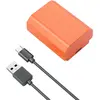 Image de SmallRig 4969 NP FZ100 Batterie rechargeable pour appareil photo (Batterie de l'appareil photo), Alimentation pour appareil photo, Orange