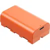 Image de SmallRig 4971 NP F550 (Batterie de l'appareil photo), Alimentation pour appareil photo, Orange
