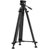 Image de SmallRig AD14 Heavy-Duty Aluminum Alloy Tripod, Höhenverstellbar (Métal), Trépied, Noir