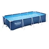 Image de Bestway Piscine Hors-sol Rectangulaire à Cadre Acier Steel Pro 400x211x81 Cm