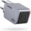 Image de Ugreen Nexode Pro (45 W, 2 ports), Chargeur USB, Noir, Gris