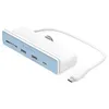 Image de Hub USB Type-C 6 en 1 HyperDrive Blanc pour iMac 24"