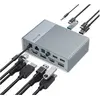 Image de Targus HyperDrive Gen 2 (USB-C, 15 ports), Station d'accueil + hub USB, Argent
