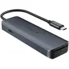 Image de Hyper HyperDrive Next 6 Port Hub (USB-C, 6 ports), Station d'accueil + hub USB, Bleu, Noir