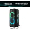 Image de Hisense Party Thunder (18 h), Enceinte Bluetooth, Noir