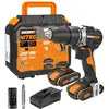 Image de Worx, Perceuse + Visseuses sans fil, WX102 (Perceuse-visseuse)