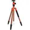 Image de Fotopro Trépied X Go Chameleon orange en aluminium (Métal), Trépied, Orange