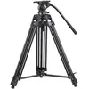 Image de Swit TOWER100 KIT de trépied pour caméra en aluminium, avec tête vidéo fluide TH100A, spreader à (Métal), Trépied