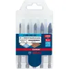 Image de Bosch Professional Zubehör, Foret, EXPERT HEX-9 HardCeramic Ensemble de forets, 4/5/6/8/10 mm, 5 pcs. (10 mm, 4 mm, 5 mm, 6 mm, 8 mm)