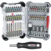 Image de Bosch Professional, Embouts, Bit Set Extra Hard 44+1 (Clé Allen, Cruciforme Phillips PH, Cruciforme Pozidriv PZ, Fente de vis, Torx avec téton de sécurité (TR), Torx TX)