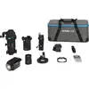 Image de Nanlite Forza 60B II Bi-Colour LED Light (FM Mount) w/ Projector 19 (NL-FZ60BII-K1-PJ), Lumière continue, Noir
