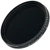 Image de JJC 77mm ND2 ND2000 Filtre à densité neutre variable (77 mm, Filtre gris neutre), Filtre photo, Gris