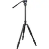 Image de Sirui Traveler VA Alu avec tête vidéo VA5 (Carbone, Métal), Trépied, Noir