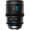 Image de Sirui 40AF133X-ZB 40mm T1.81.33X S35 AF Anamorphic Objektiv (Nikon Z mount, Blue Flare) (Nikon Z, Plein format), Objectif, Noir
