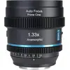 Image de Sirui 20mm T1.8 1.33X S35 AF Anamorphique Monture Sony-E (APS-C / DX), Objectif, Noir