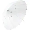 Image de Godox 105cm Parabolique Paraplu Transparent (Parapluie, Réflecteur, 105 cm), Boîte à lumière + réflecteur