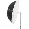 Image de Godox 130cm Transparant Diffuser pour Paraplu parabolique (130 cm), Boîte à lumière + réflecteur