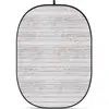 Image de Godox Panneau arrière pliable CBA WW0007 (210 cm, 210 cm), Fond de studio, Marron, Multicolore, Blanc