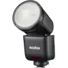 Image de Godox V1mid N - Round head flash with battery for Nikon (Flash à monter, Nikon), Flash, Noir