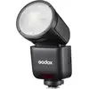 Image de Godox V1mid F - Round head flash with battery for Fujifilm (Flash à monter, Fujifilm, Godox), Flash, Noir