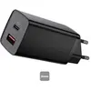 Image de Baseus Chargeur Mural Usb-a Et Usb-c Gan2 Lite
