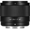 Image de Viltrox AF 25mm F/1.7 Fuji X (Fujifilm X, APS-C / DX, Plein format), Objectif, Noir