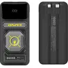 Image de Awei PowerBank z wbudowanym kablem Lightning/USB-C P77K 10000mAh czarny/black 22.5W (10000 mAh, 22.50 W, 37 Wh), Chargeur de secours, Noir
