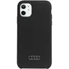 Image de Audi Étui silicone iPhone 12/12 Pro 6.1" czarny/black hardcase AU-LSRIP12P-Q3/D1-BK (Apple iPhone 12), Coque pour téléphone portable, Noir
