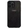 Image de Audi Étui rigide en fibre de carbone pour iPhone 13 Pro Max 6.7" czarny/black AU-TPUPCIP13PM-R8/D2-BK (Apple iPhone 13 Pro Max), Coque pour téléphone portable, Noir