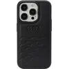 Image de Audi Étui rigide en cuir synthétique GT pour iPhone 15 Pro 6.1 "czarny/black AU-TPUPCIP15P-GT/D2-BK (Apple iPhone 15 Pro), Coque pour téléphone portable, Noir