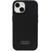 Image de Audi Étui silicone iPhone 15 6.1" czarny/black hardcase AU-LSRIP15-Q3/D1-BK (Apple iPhone 15), Coque pour téléphone portable, Noir