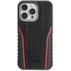 Image de Audi Coque en cuir véritable MagSafe iPhone 14 Pro Max 6.7" czarno-czerwony/noir-rouge AU-TPUPCMIP14 (Apple iPhone 14 Pro Max), Coque pour téléphone portable, Noir, Rouge