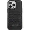 Image de Audi Étui rigide en cuir synthétique MagSafe pour iPhone 15 Pro 6.1" czarny/black AU-TPUPCMIP15P-GT/D3-BK (Apple iPhone 15 Pro), Coque pour téléphone portable, Noir
