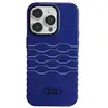 Image de Audi Étui rigide IML MagSafe pour iPhone 14 Pro 6.1" niebieski/bleu marine AU-IMLMIP14P-A6/D3-BE (Apple iPhone 14 Pro), Coque pour téléphone portable, Bleu