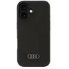 Image de Audi Étui silicone iPhone 16 6.1" czarny/black hardcase AU-LSRIP16-Q3/D1-BK (Apple iPhone 16), Coque pour téléphone portable, Noir