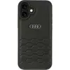 Image de Audi Étui rigide en cuir synthétique pour iPhone 16 Plus 6.7" czarny/black AU-TPUPCIP16M-GT/D2-BK (Apple iPhone 16 Plus), Coque pour téléphone portable, Noir