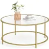 Image de Vasagle, Table basse, Mara (84 x 84 x 45.50 cm)
