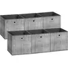 Image de Songmics, Boîte de rangement, Boxy (27 l, 6x, 30 x 30 x 30 cm)