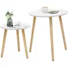 Image de Vasagle, Table basse, Butler (45 x 45 x 50 cm)