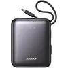 Image de Joyroom 22.5W Fast Charging Power Bank 10000mAh with Dual Cables - Noir (10000 mAh, 22.50 W, 38.50 Wh), Chargeur de secours, Noir