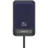 Image de Usams Banque d'alimentation MagSafe Fast Charging (10000 mAh, 20 W, 37 Wh), Chargeur de secours, Noir
