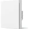 Image de Aqara, Interrupteurs éclairage + volets électriques, Interrupteur mural intelligent H1 Blanc avec neutre, simple bascule (Zigbee)
