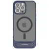 Image de Torras Pstand Series Étui pour iPhone 16 Pro (Bleu) (Apple iPhone 16 Pro), Coque pour téléphone portable, Bleu
