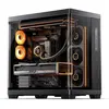Image de Jonsbo TK-4 Gehäuse, Midi-Tower, ATX, Tempered Glass - schwarz (ATX), Boîtier PC, Noir