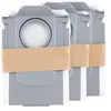 Image de Lot de 3 sacs à poussière Roborock pour Qrevo et S8 MaxV Ultra Blanc