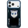 Image de Nimmy Etui Glasses Cool Cat MagSafe do iPhone 17 czarno niebieski (Apple iPhone 17), Coque pour téléphone portable, Bleu, Noir